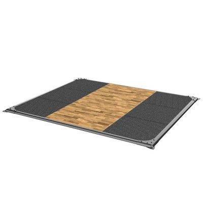 Eleiko Performance Platform, 2,4 x 2m - Charcoal/Oak