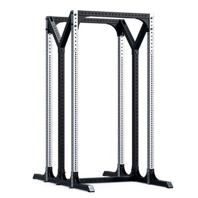 Eleiko Prestera Double Half Rack Frame - Stainless, Rig