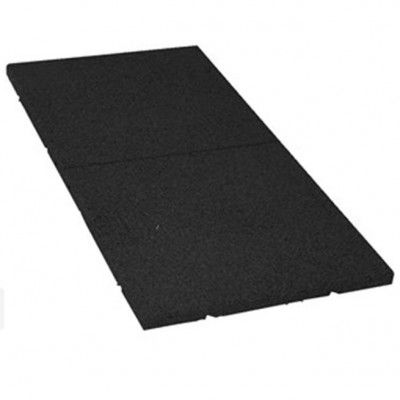 Eleiko Rubber Mat - 30 mm, Black, Plattform