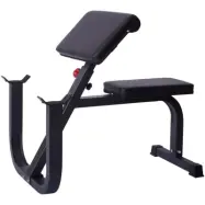 Master Fitness Deluxe Preacher CurlBlack