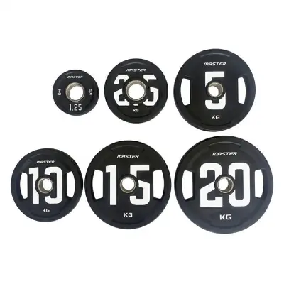 Master Fitness PU Plate Box 110 kg, Viktpaket PU