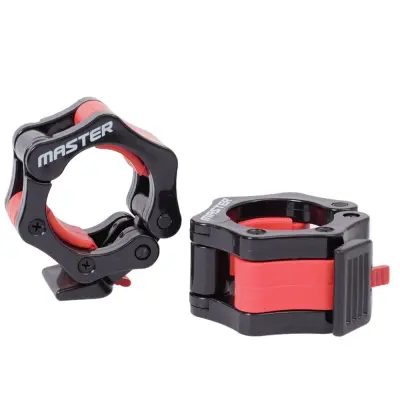 Master Fitness Snabblås Abs 50 mm (2 st), Viktlås