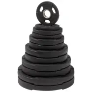 Master Fitness Viktpaket Deluxe 115kg, Viktpaket gummerade