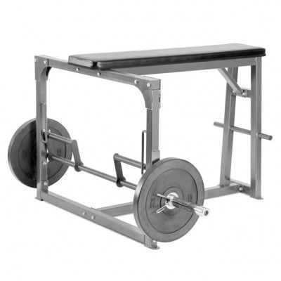 Nordic Fighter Liggande Dragbänk Med Stång, Träningsbänk