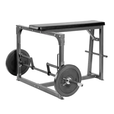 Nordic Fighter Liggande Dragbänk Med Stång, Träningsbänk