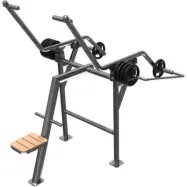 Nordic Fighter GCE Lat machine, Styrkemaskiner - Utegym