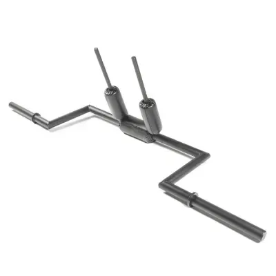 Nordic Fighter Safety Squat Bar Svart, Typ 2, Skivstång