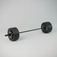 OAK Olympiskt Skivstångspaket 20 kg med 90 kg Viktskivor