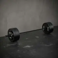 OAK Pro Skivstångspaket 20 kg med 90 kg Viktskivor