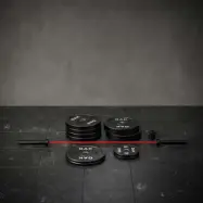 OAK Skivstångspaket Dam 15 kg med 90 kg Viktskivor