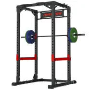 Master Fitness Power Rack XT14 Stål Svart / Röd
