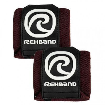 Rehband X-RX Wrist Wraps, Burgundy