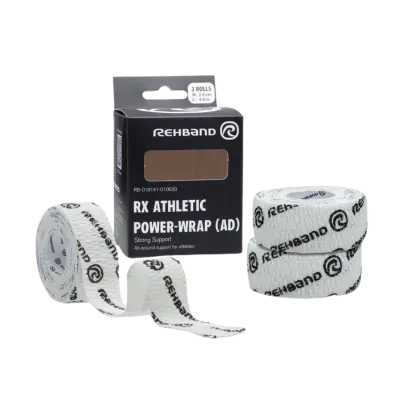 RX Athletic Power Wrap 25mm x 4.5m (AD) - Black