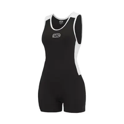 SBD Singlet Women Black & White - XS
