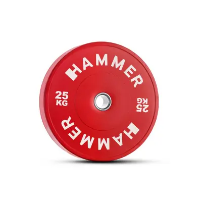 Bumper Viktskiva, 1 x 25 kg, Hammer