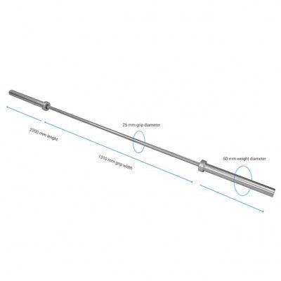 Gymleco Technique Bar 10kg, Teknikstång