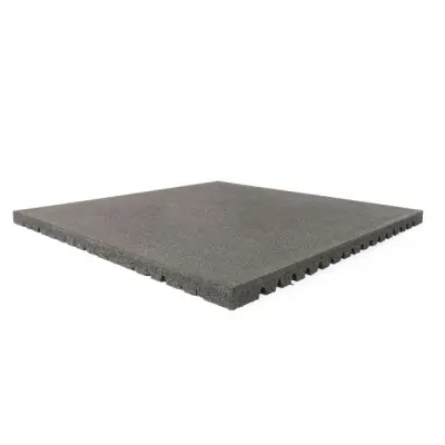 Svart Gymgolv 30mm 1x1m