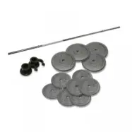 Skivstångsset 87 kg, JTC Power