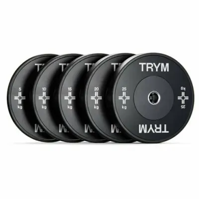 Bumper Plates RUBBER TRYM 51mm Set 150kg