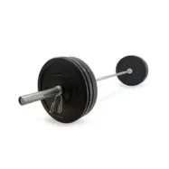 Bumper Skivstångsset PRO, 80 kg, JTC Power