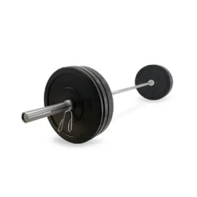 Bumper Skivstångsset PRO, 80 kg, JTC Power