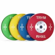 Competition Bumper Plate Set 140kg TRYM