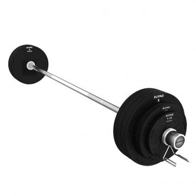 Eleiko Home Training Set 50kg, Skivstångsset kompletta