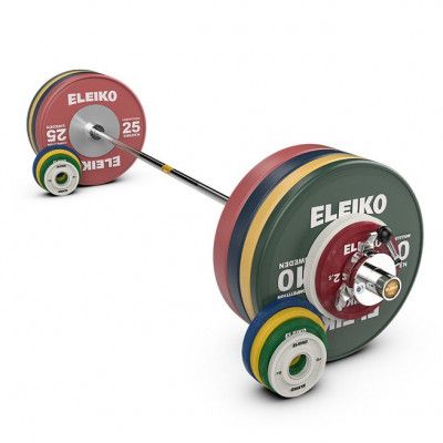 Eleiko IWF Weightlifting Competition Set, Nxg- 185 kg ,Women, Fg, Skivstångset