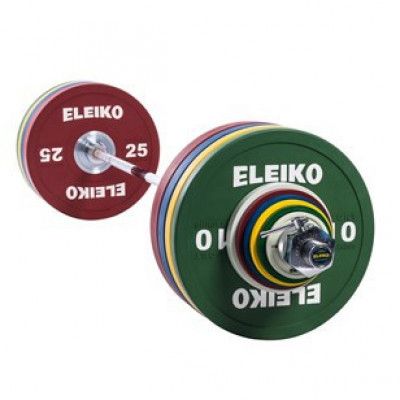 Eleiko Sport Training Set - 190 kg, men, coloured