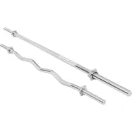 Gorilla Sports Skivstångsset Silver Stjärnlås - 30mm