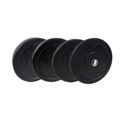 Kraftmark Internationellt Viktset Bumper Hi-Temp 1.0 100 kg, Paket Styrka - Bumper