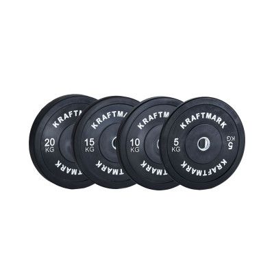 Kraftmark Internationellt Viktset Bumpers 1.0 150 kg, Paket Styrka - Bumper