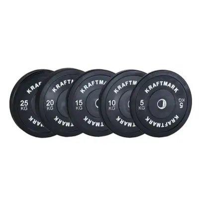 Kraftmark Internationellt Viktset Bumpers 1.0 150 kg, Paket Styrka - Bumper