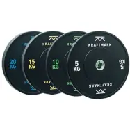 Kraftmark Internationellt Viktset Bumpers 2.0 100 kg, Viktpaket bumper