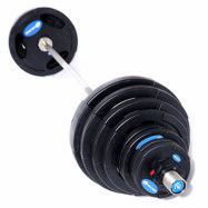 Master Fitness Skivstångsset 135 kg Deluxe, Skivstångset