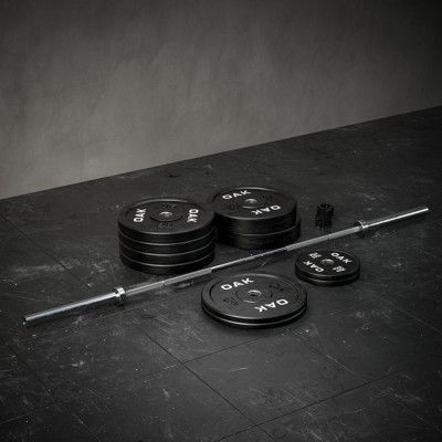 Oak Equipment Skivstångsset - Oakbar och bumperpaket, Styrkepaket Bumper
