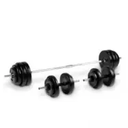 Skivstång &amp; Hantelset 50 kg, inSPORTline