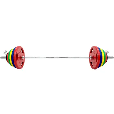 Skivstångsset 175 kg, FitNord Tri Grip Olympic