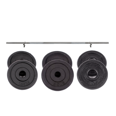 Skivstångsset 25 mm 22,5 kg