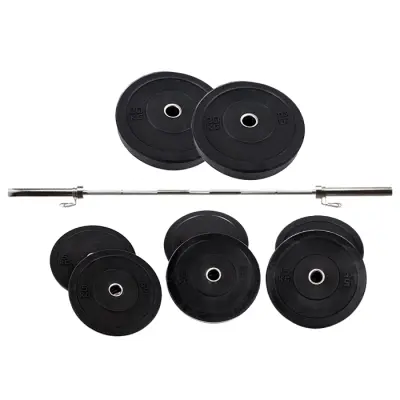 Star Gear Skivstångsset, 50 mm, 120 kg