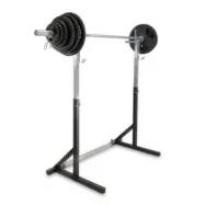 Tri-Grip Skivstångsset 127.5 kg& Ställning, JTC Power