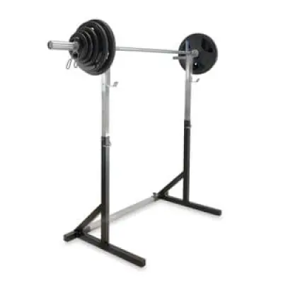 Tri-Grip Skivstångsset 87.5 kg& Ställning, JTC Power