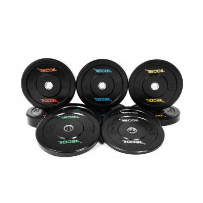 Viktpaket 150kg, Bumper Plates Premium - Recoil