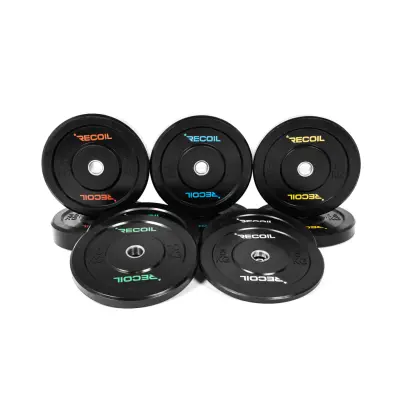 Viktpaket 150kg, Bumper Plates Premium - Recoil