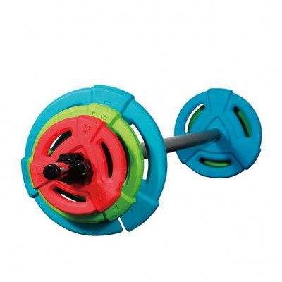 LivePro Studio Rubber Barbell Set 20 kg, Skivstångset