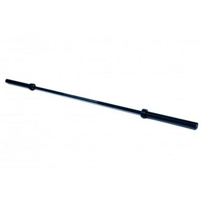 Svart Olympia skivstång 20 kg, max. 680 kg, FitNord