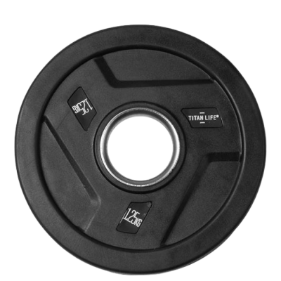 Viktskiva Gummi 50 mm 1,25–25 kg