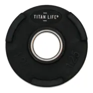 Titan Life PRO Pro Weight Disc Grip Rubber 1,25 kg, Viktskivor gummerade