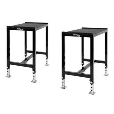 Titan Life PRO Steel Jerk Blocks 2 pcs., Skivstångsställning