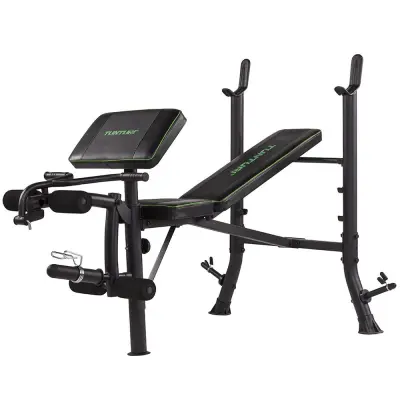 Tunturi Fitness WB40 Compact Width Weight Bench, Träningsbänk